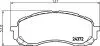 NP7007 Колодки тормозные дисковые передние Subaru Impreza, Forester, Lagacy 1.6, 2.0 (02-) (NP7007) NISSHINBO NISSHINBO підбір по vin на Brocar