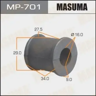 MP701 Втулка стабілізатора заднього Lexus RX 350 (06-08)/ Toyota Camry (01-06) (Кратно 2 шт) (MP701) Masuma MASUMA підбір по vin на Brocar