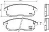 Колодки тормозные дисковые передние Nissan Tiida/Suzuki SX-4 1.5, 1.6, 1.8 (06-) (NP2002) NISSHINBO