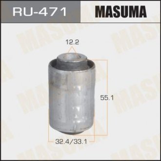 RU471 Сайлентблок заднего поперечного рычага Ford Focus (04-15)/ Mazda 3 (03-), 5 (05-15) (RU471) MASUMA MASUMA подбор по vin на Brocar