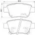 NP1031 Гальмівні колодки TOYOTA Avensis/Corolla/Verso \&#039;\&#039;R \&#039;\&#039;&gt;&gt;06 NISSHINBO підбір по vin на Brocar