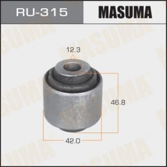 RU315 Сайлентблок задней поперечной тяги Honda Civic (01-05), CR-V (01-16), FR-V (05-09) (RU315) MASUMA MASUMA подбор по vin на Brocar