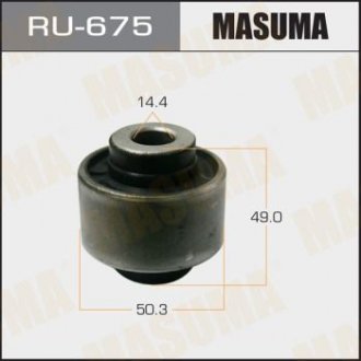 RU675 Сайлентблок переднего нижнего рычага Nissan Juke (10-), Leaf (12-), Teana (08-14) (RU675) MASUMA MASUMA подбор по vin на Brocar