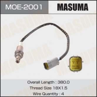 MOE2001 Датчик кислорода (лямбда-зонд) Infinity FX35 (08-10), G37 (08-10), QX50 (08-12) (MOE2001) MASUMA MASUMA подбор по vin на Brocar