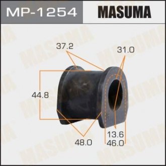 MP1254 Втулка стабилизатора переднего Mitsubishi L200, Pajero Sport (14-) (Кратно 2 шт) (MP1254) Masuma MASUMA підбір по vin на Brocar