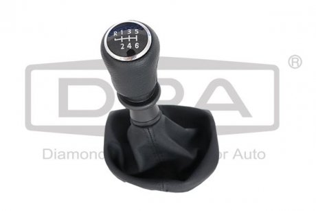 77111642702 Чохол куліси (чорний) з ручкою перемикання (чорн 6ступ) без рамки VW T6 (15-) (77111642702) DPA DPA підбір по vin на Brocar