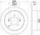 Диск тормозной задний Hyundai Tucson, santa Fe/ Kia Sportage 2.0, 2.7 (04-) (ND6038K) NISSHINBO