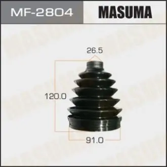 MF2804 Пильовик ШРУСу зовнішнього(пластик)+спецхомут Toyota Camry (06-11), RAV 4 (05-16) (MF2804) MASUMA MASUMA підбір по vin на Brocar
