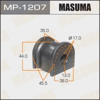 MP1207 Втулка стабилизатора заднего Honda Accord, Accord Tourer (10-13) (Кратно 2 шт) (MP1207) Masuma MASUMA подбор по vin на Brocar