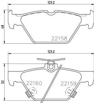 NP7016 Колодки тормозные дисковые Subaru Forester (SK_) (18-), OUTBACK (BT) (19-) (NP7016) NISSHINBO NISSHINBO підбір по vin на Brocar