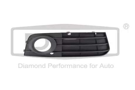 88071864002 Решетка противотуманной фары правая с отверстием без полосы Audi A4 (07-15) (88071864002) DPA DPA подбор по vin на Brocar