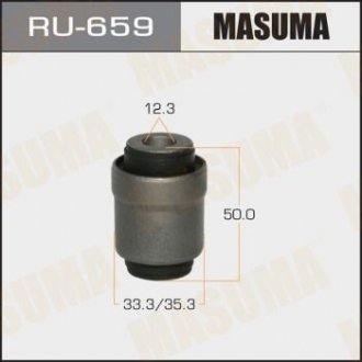 RU659 Сайлентблок заднего поперечного рычага Nissan Murano (08-14), Pathfinder (14-) (RU659) MASUMA MASUMA підбір по vin на Brocar