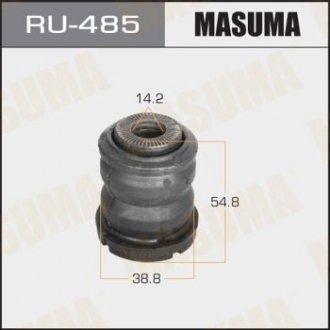 RU485 Сайлентблок заднего поперечного рычага Toyota Higlander (07-14), Venza (09-16) (RU485) MASUMA MASUMA подбор по vin на Brocar