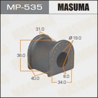 MP535 Втулка стабілізатора переднього Toyota Land Cruiser Prado (02-09) (Кратно 2 шт) (MP535) Masuma MASUMA підбір по vin на Brocar