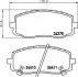 NP6024 Гальмівні колодки HYUNDAI/KIA i10/Picanto \&#039;\&#039;F &quot;04&gt;&gt; NISSHINBO підбір по vin на Brocar