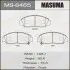 MS8465 Колодка тормозная передняя Honda Accord (02-05), Civic (06-11), FR-V (05-09) (MS8465) MASUMA MASUMA підбір по vin на Brocar