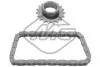 Цепь масляного насоса Renault 1.5 dCi, 1.4, 1.6 (04-) (шестерня + цепь) (13846) Metalcaucho