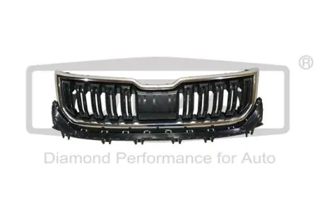 88531815902 Решітка радіатора без емблеми з декоративною планкою Skoda Kodiaq (17-) (88531815902) DPA DPA підбір по vin на Brocar