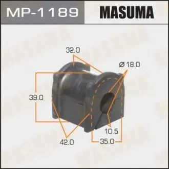 MP1189 Втулка стабілізатора заднього Toyota Land Cruiser Prado (09-) (Кратно 2 шт) (MP1189) Masuma MASUMA підбір по vin на Brocar