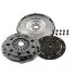 Демпфер (глухий) + комплект зчеплення Ford Transit Connect 1.8TDCi 02-13 (Valeo всередині)) ADF123056