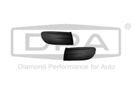 88070874202 Решетка противотуманной фары левой без отверстия Skoda Otavia (04-13) (88070874202) DPA DPA підбір по vin на Brocar