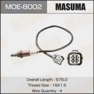 MOE8002 Датчик кисню (лямбда-зонд) Subaru Forester (07-10), Legacy (03-09) (MOE8002) MASUMA MASUMA підбір по vin на Brocar