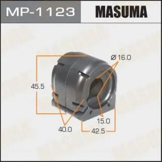 MP1123 Втулка стабилизатора заднего Mazda CX-5 (11-), CX-9 (17-) (Кратно 2 шт) (MP1123) Masuma MASUMA подбор по vin на Brocar