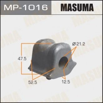 MP1016 Втулка стабілізатора переднього права Toyota Auris (06-), Corolla (06-) (MP1016) MASUMA MASUMA підбір по vin на Brocar