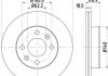 Диск тормозной передний Hyundai i10/Kia Picanto 1.0, 1.1, 1.2 (11-) (ND6018K) NISSHINBO