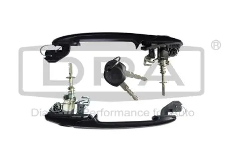 88371820402 Ручка дверей задня ліва+права з ключами (комплект) VW Polo (95-00) (88371820402) DPA DPA підбір по vin на Brocar