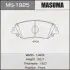 MS1925 Колодка гальмівна передня Toyota CH-R (19-), Camry (17-), RAV 4 (19-) (MS1925) MASUMA MASUMA підбір по vin на Brocar