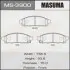 MS3900 Колодка гальмівна передня Mitsubishi L200 (07-), Pajero Sport (09-15) (MS3900) MASUMA MASUMA підбір по vin на Brocar