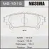 MS1915 Колодка гальмівна задня Lexus RX 350 (08-15)/ Toyota Highlander (13-) (MS1915) MASUMA MASUMA підбір по vin на Brocar