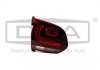 Ліхтар задній лівий внутрішній LED вишнево-червоний VW Golf VI (09-13) (89450625102) DPA