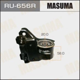 RU656R Сайлентблок переднього нижнього важеля задній правий Honda CR-V (06-11) (RU656R) MASUMA MASUMA підбір по vin на Brocar