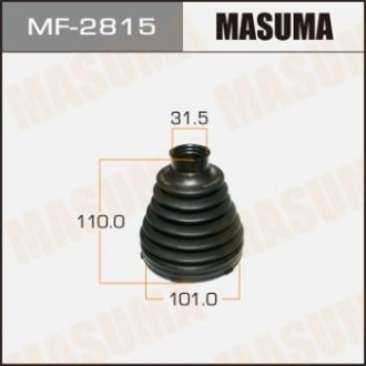 MF2815 Пыльник ШРУСа внутренний(пластик)+спецхомут Toyota Land Cruiser (07-) (MF2815) MASUMA MASUMA подбор по vin на Brocar