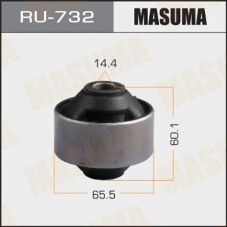 RU732 Сайлентблок переднього нижнього важеля задній Suzuki Grand Vitara (05-) (RU732) MASUMA MASUMA підбір по vin на Brocar