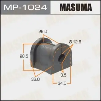 MP1024 Втулка стабілізатора заднього Mitsubishi Lancer (03-09) (Кратно 2 шт) (MP1024) Masuma MASUMA підбір по vin на Brocar