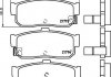 Колодки тормозные дисковые задние Nissan Almera II 1.5, 2.0 (00-) (NP2022) NISSHINBO