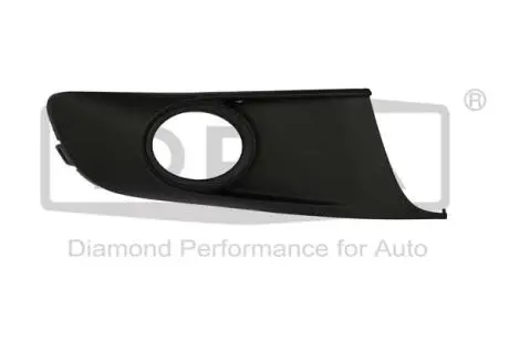 88530766402 Решетка противотуманной фары правая с отверстием VW Caddy (04-15) (88530766402) DPA DPA подбор по vin на Brocar