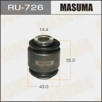 RU726 Сайлентблок заднього важеля (плаваючий) MASUMA підбір по vin на Brocar