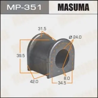 MP351 Втулка стабілізатора заднього Toyota Land Cruiser (-07) (Кратно 2 шт) (MP351) Masuma MASUMA підбір по vin на Brocar