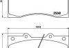 Колодки тормозные дисковые передние Nissan Patrol III 5.6, (10-) (NP2018) NISSHINBO