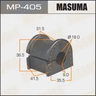 MP405 Втулка стабілізатора переднього Toyota Corolla (02-06) (Кратно 2 шт) (MP405) Masuma MASUMA підбір по vin на Brocar