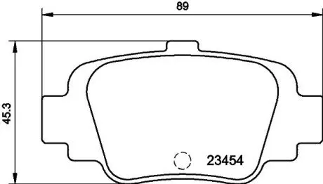 NP2066 Колодки тормозные дисковые задние Nissan Micra 1.0, 1.3 (92-00) (NP2066) NISSHINBO NISSHINBO підбір по vin на Brocar