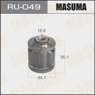 RU049 Сайлентблок заднего продольного рычага Toyota Camry, Corolla (-01) (RU049) MASUMA MASUMA підбір по vin на Brocar