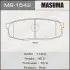 MS1542 Колодка тормозная задняя Toyota Land Cruiser (09-), Tundra (07-) (MS1542) MASUMA MASUMA підбір по vin на Brocar