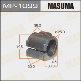 MP1099 Втулка стабилизатора переднего Nissan Almera (12-) (Кратно 2 шт) (MP1099) Masuma MASUMA подбор по vin на Brocar