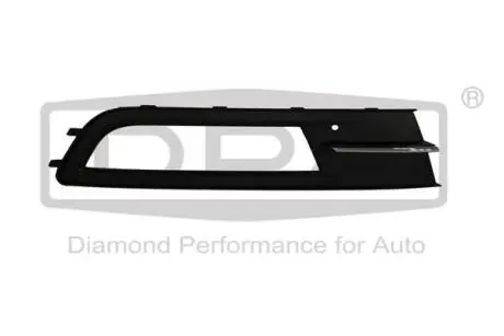 88541793502 Грати протитуманної фари правої зі смугою VW Passat (14-) (88541793502) DPA DPA підбір по vin на Brocar