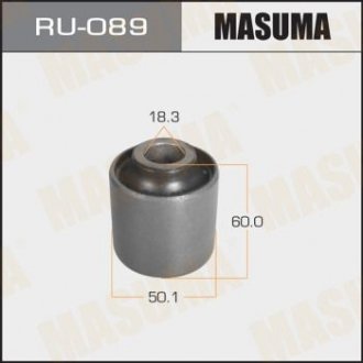 RU089 Сайлентблок заднего продольного рычага Toyota Land Cruiser (-07) (RU089) MASUMA MASUMA подбор по vin на Brocar
